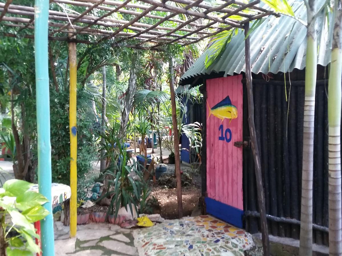 Хостел Rancho Tranquilo Тулум Экстерьер фото