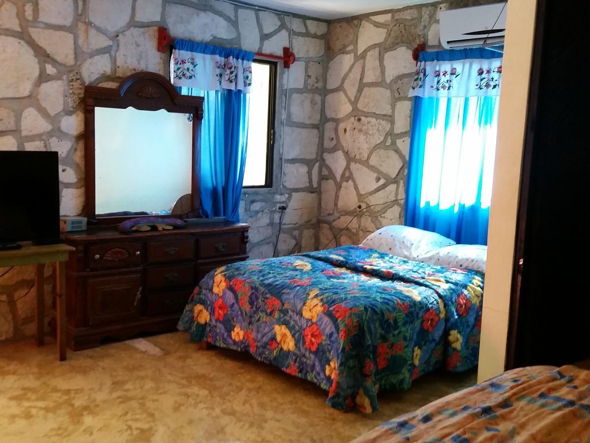 Хостел Rancho Tranquilo Тулум Экстерьер фото